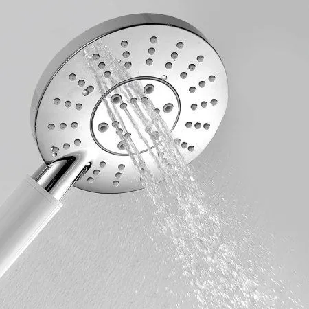 Душевая система WasserKRAFT A039 белый, хром