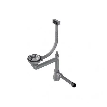 Слив-перелив для мойки Omoikiri WK-1-S-IN нержавеющая сталь