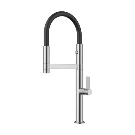 Смеситель для кухни Omoikiri Osaka BN-BL 4994331, нержавеющая сталь/черный