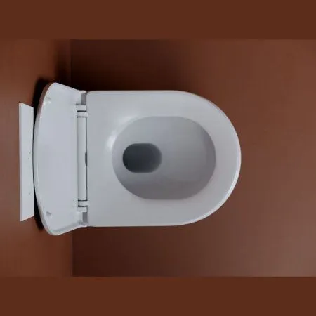 Унитаз подвесной Ceramica Nova Up CN4007 микролифт - купить в Москве по низкой цене в интернет-магазине с доставкой по всей России | HITsant Унитаз подвесной Ceramica Nova Up CN4007 микролифт