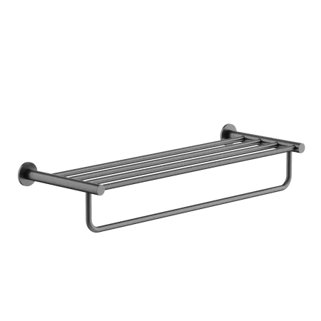 Полка SANCOS Base для полотенец, вороненая сталь,  SC9028GG