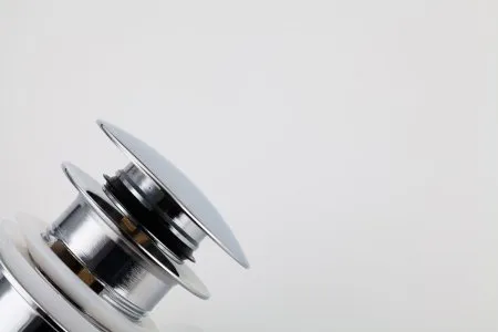 Донный клапан для раковины с переливом Frap F60, хром