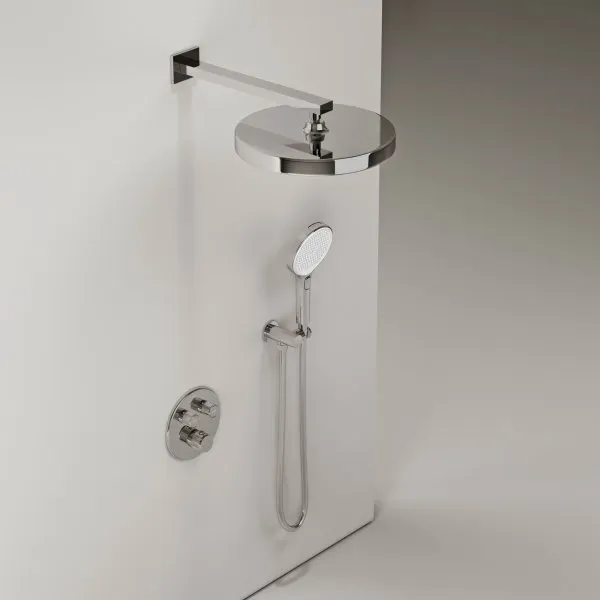 Душевой комплект SANCOS Space встраиваемый c термостатическим смесителем, цвет хром ,  SC3006CH