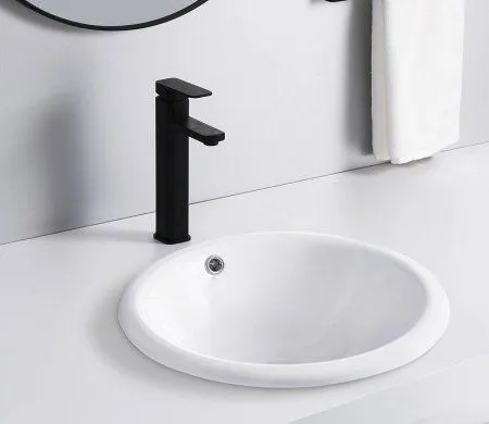 Умывальник CeramaLux 1203, Белый - купить в Москве по низкой цене в интернет-магазине с доставкой по всей России | HITsant Умывальник CeramaLux 1203, Белый