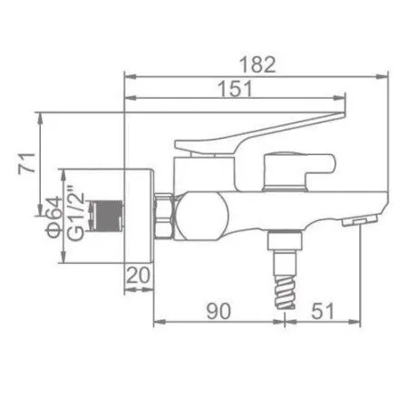 Смеситель Ledeme L3275B черный