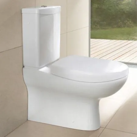 Унитаз-компакт Villeroy & Boch My Nature 561110R1 alpin