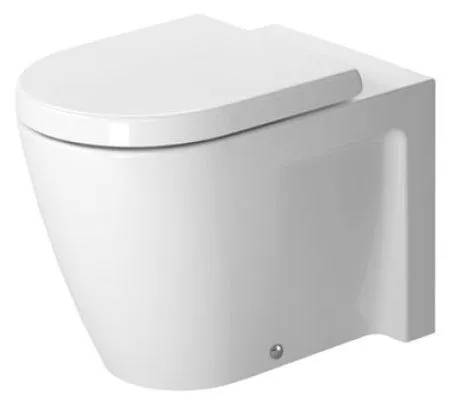 Унитаз приставной Duravit Starck 2 21280900001 WG антигрязевое покрытие
