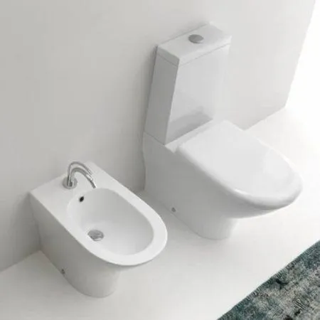 Унитаз-моноблок Kerasan Aquatech 371701 белый