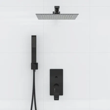 Встраиваемая душевая система WasserKRAFT A66209 черный