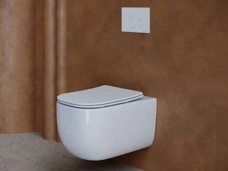 Унитаз подвесной Ceramica Nova Noel CN3013 белый