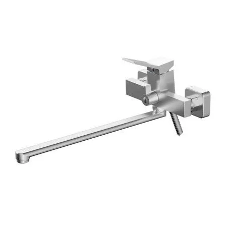 Смеситель для ванны Haiba HB22818, хром - купить в Москве по низкой цене в интернет-магазине с доставкой по всей России | HITsant Смеситель для ванны Haiba HB22818, хром