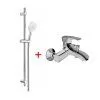 Комплект смесителя 2в1 Paini Angel ANBUCRFPSEYET3HF2VSI1BOTR для ванны с душевым комплектом, хром
