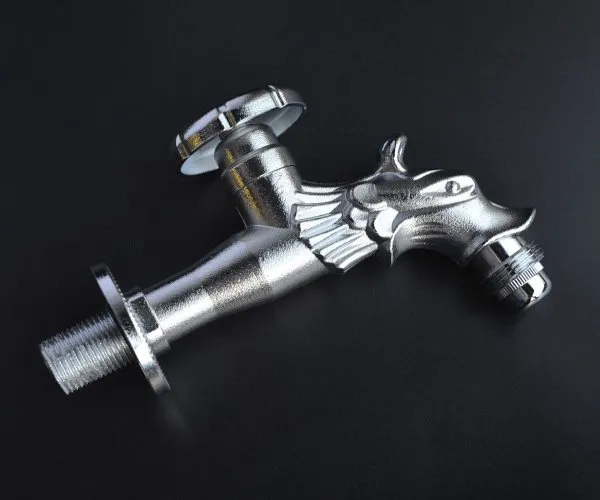 Сливной кран длинный Bronze de luxe (насадка-рассекатель) (21601)