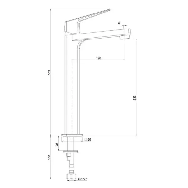 Комплект смесителя 4в1 Paini Bari RTSUCRNVSEYGT3YI4VXE1BIZR для раковины и ванны с душевым комплектом, хром