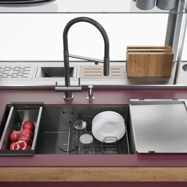 Сменный гибкий шланг Omoikiri Kanto ОT-01-GR 4996038 для смесителя, серый