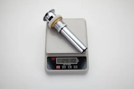 Донный клапан для раковины с переливом Frap F66-2, хром