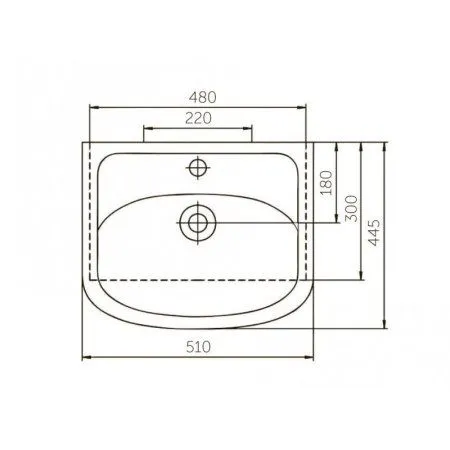 Раковина Vigo Уют 50