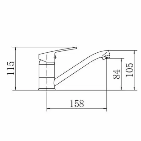 Смеситель для кухни FASHUN (A4516)