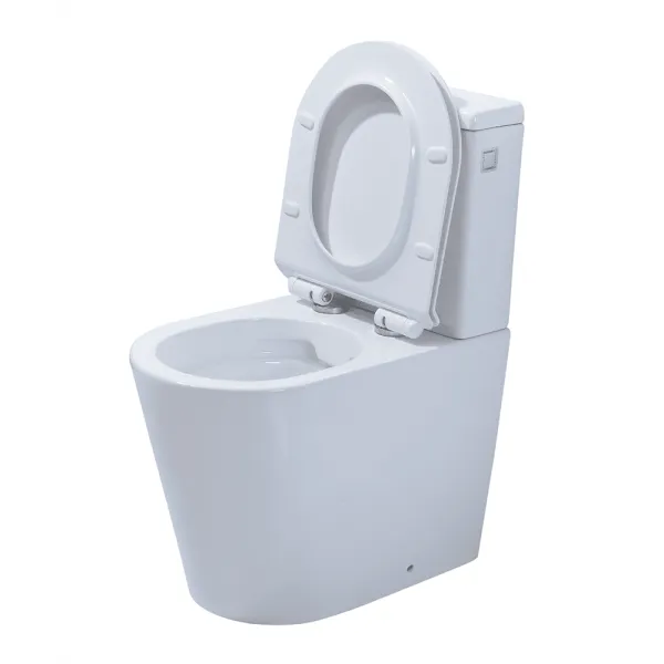 Унитаз компакт Orans WM9908 P-trap / Geberit/ Rimless / floor fixing kit (610x368x800) - купить в Москве по низкой цене в интернет-магазине с доставкой по всей России | HITsant Унитаз компакт Orans WM9908 P-trap / Geberit/ Rimless / floor fixing kit (610x368x800)