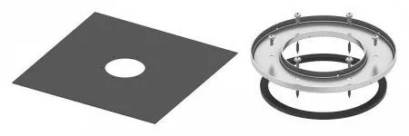 Изоляция Tece TECEdrainpoint S с фланцем