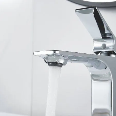 Смеситель для раковины Shevanik S6101, хром - купить в Москве по низкой цене в интернет-магазине с доставкой по всей России | HITsant Смеситель для раковины Shevanik S6101, хром