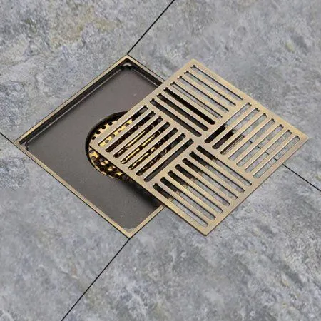 Душевой трап Gappo G81501-4 с решеткой