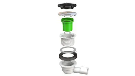 Сифон для душевого поддона BONOMINI (5280AB12B7WZ) - купить в Москве по низкой цене в интернет-магазине с доставкой по всей России | HITsant Сифон для душевого поддона BONOMINI (5280AB12B7WZ)