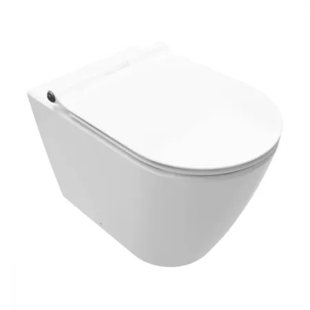 Унитаз приставной Serel Smart SM11SL микролифт - купить в Москве по низкой цене в интернет-магазине с доставкой по всей России | HITsant Унитаз приставной Serel Smart SM11SL микролифт