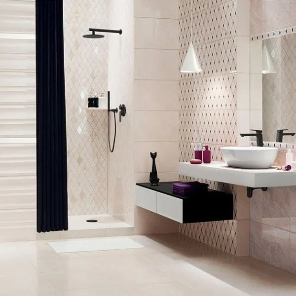 Смеситель для душа Paini Nove встраиваемый c дивертором, чёрный 09VBYOTK69XD11YZ