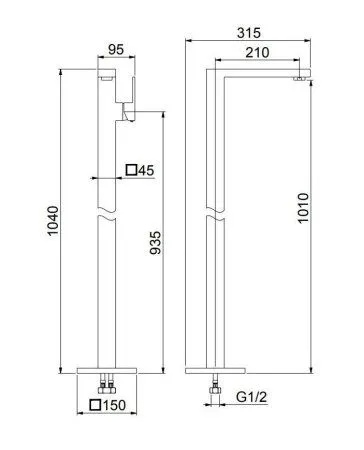 Смеситель для раковины Webert Pegaso PE832101010, золото - купить в Москве по низкой цене в интернет-магазине с доставкой по всей России | HITsant Смеситель для раковины Webert Pegaso PE832101010, золото