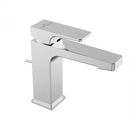 Смеситель Villeroy & Boch Architectura Square TVW12500100061 для раковины, хром