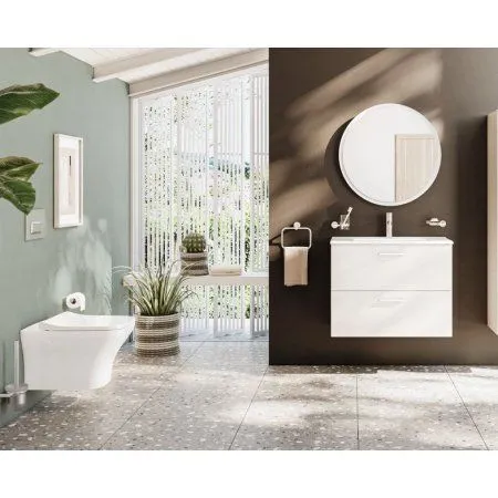 Тумба с раковиной VitrA Mia 66109 80 белый