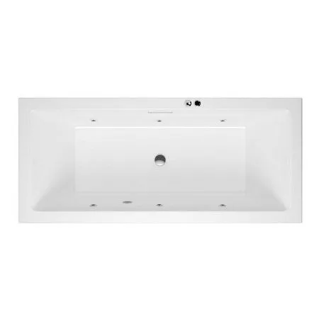 Акриловая ванна Excellent Heaven WAEX.HEV18S.SOFT.CR 180x80  с гидромассажем, белый/хром