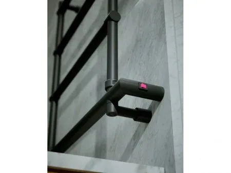 Полотенцесушитель электрический Margaroli Sole 542-4 черный матовый