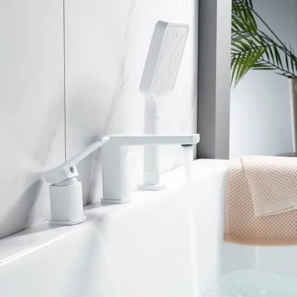Смеситель на борт ванны Shevanik S99 S9MS91CS2CMI белый