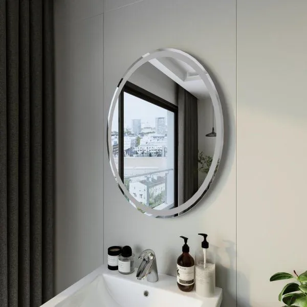 Зеркало Бриклаер Эстель-3 60 с подсветкой LED, на взмах руки