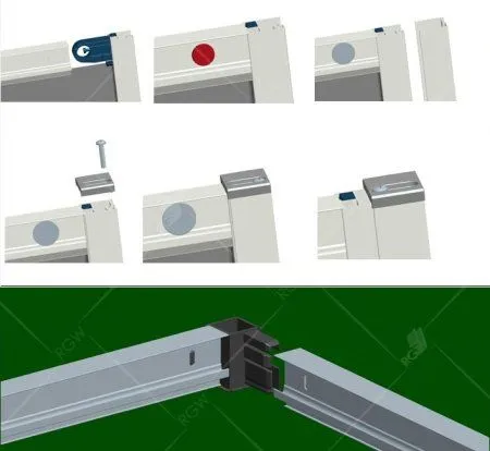 Душевой уголок RGW Classic 32094872-014 стекло прозрачное/профиль черный