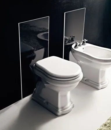 Крышка-сиденье Kerasan Retro 109001bi/cr