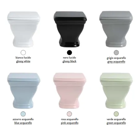 Унитаз подвесной ArtCeram Civitas CIV001 34;00 серый