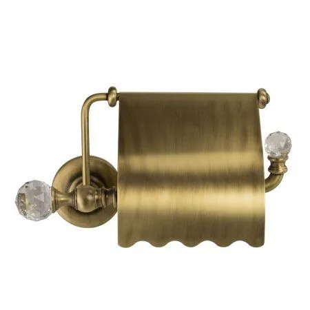 Держатель туалетной бумаги Migliore Amerida 16557 закрытый, бронза/swarovski