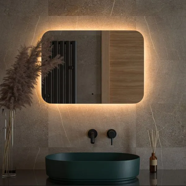 Зеркало с LED-подсветкой настенное Defesto Opti DF 2814RH 70x50