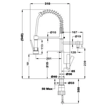 Смеситель TEKA FOT 999 хром