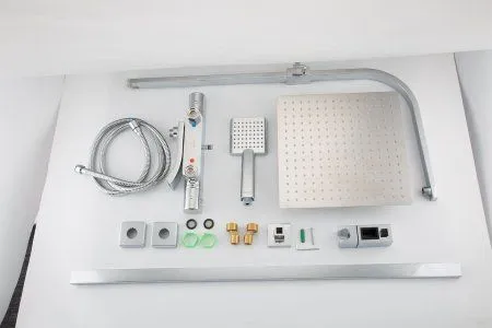 Душевая  система для ванной PVD покрытие Gappo  Jacob G2407-20, хром - купить в Москве по низкой цене в интернет-магазине с доставкой по всей России | HITsant Душевая  система для ванной PVD покрытие Gappo  Jacob G2407-20, хром