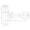 Сифон для раковины Timo (958/03L)