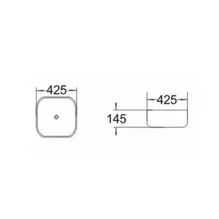 Раковина Comforty 78106