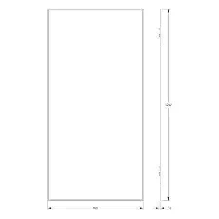 Зеркало Evoform Standard BY 0240 60x120