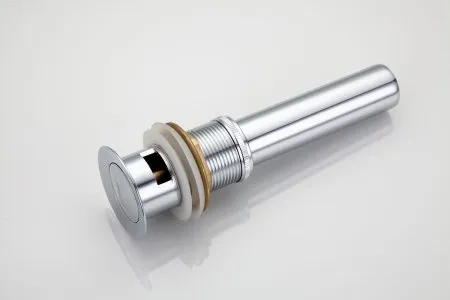 Донный клапан для раковины с переливом Frap F66-2, хром