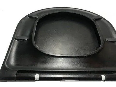 Унитаз подвесной CeramaLux 2198MB, Черно-Матовый