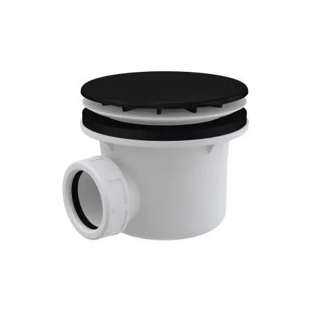 Сифон для поддона AlcaPlast A49BLACK  черный - купить в Москве по низкой цене в интернет-магазине с доставкой по всей России | HITsant Сифон для поддона AlcaPlast A49BLACK  черный