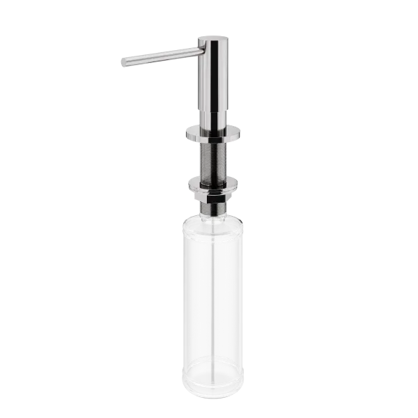 Дозатор для кухонной мойки Sancos, объем 500 мл, цвет брашированный никель,  SC40100BN